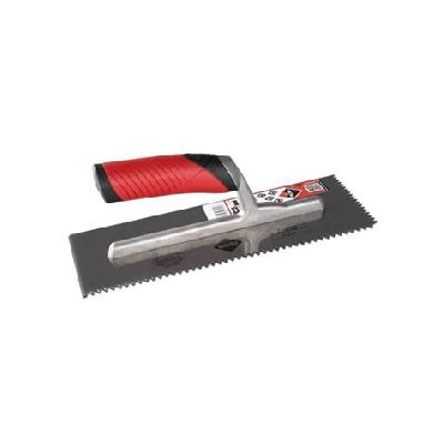 Rubi High Wear Resistant Steel Notched Trowel 11" x 4" (Notch Size 3 4.5 6 8 10 12 MM)